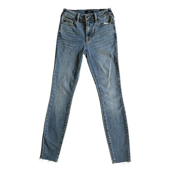 True Religion Halle High Rise Super Skinny Jeans - Size 24 - Picture 2 of 8